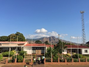 Blantyre's airport and our first glimpse of Malawi