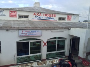 Axa's Ticket Station